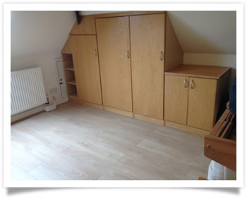 Fitting bedroom furniture in Ruddington